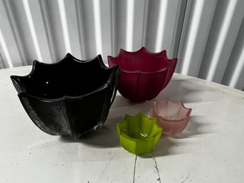 Set Of Glass Nesting Bowls
