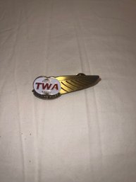 Vintage TWA Pin