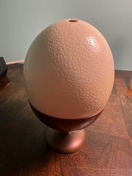 Ostrich Egg With Stand