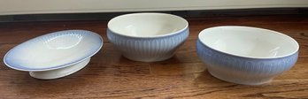 Bing And Grondahl VINTAGE Group Of Blue And White Bowls