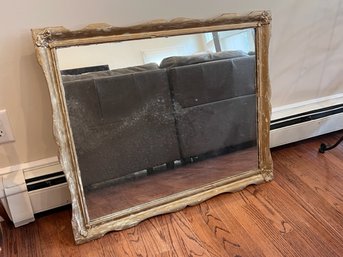 Antique Gilded Mirror, Great Finish! Approx 26 X 32'