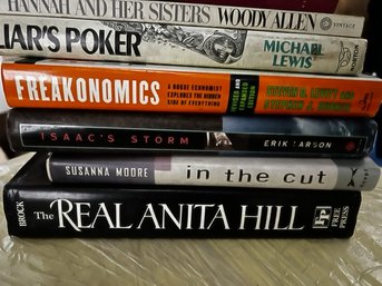 Freakonomics To Woody Allen And The Real Anita Hill And Gore Vidal! Hardcovers And Paperbacks