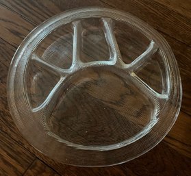 Divided Glass Dish