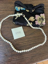 Honora Pearl Necklace With Pouch