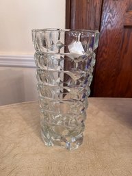 Clear Crystal Vase Made In France