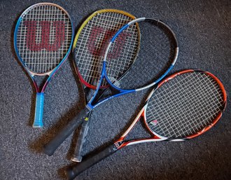 Group Of Rackets