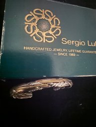 Light Sage Multi Metal Bracelet In Original Box By Sergio Lub