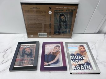 4 Book Covers/promotions Framed