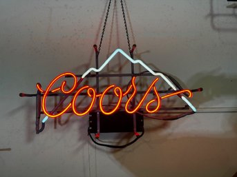 Neon Coors Sign