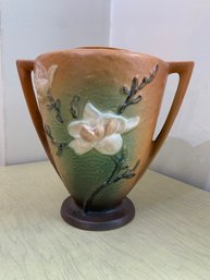 Two Handled Roseville Vase 1940's