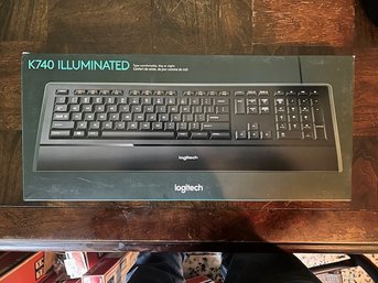Logitech K 740 Illuminated Keyboard In Box