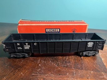 Lionel 6462 New  York Central System Black Train Car(42)