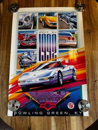 July 1992 Chevrolet Corvette Bowling Green KY Poster