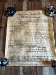 Bill Of Rights With Letter Philip Morris Give Away