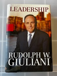 Leadership By Rudolph Giuliani Signed, IBM Event