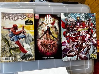 Amazing Spiderman Philadelphia Comic Con, Cirque Du Soleil Custom Edition And NY Comic Con 2014