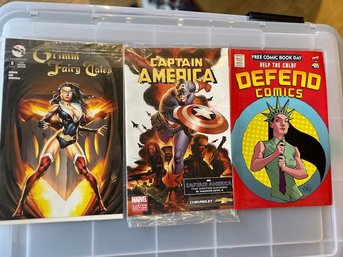 Help The CDLDF Defend Comics, Captain America, Special Edition For Preview Phillie, And Grimm Fairy Tales