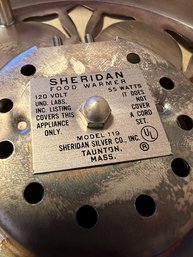 A Vintage Sheridan Silver No 119 Electric Trivet