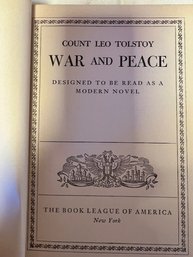 Tolstoy War And Peace