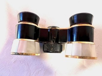 Mother Of Pearl Inlaid Opera Glasses Photax 3X