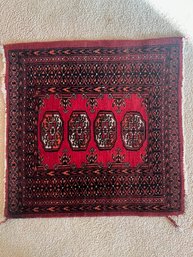 A Small Persian Rug Approx 36 X 37'