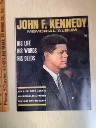 John F Kennedy Memorial Album