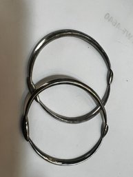 2 Alexis Bittar Silver Bracelets