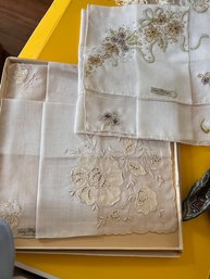 NIB Linen Handkerchiefs