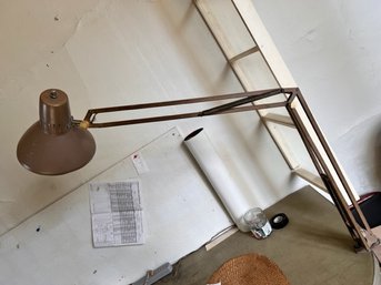 Luxo Clamp On Lamp Taupe