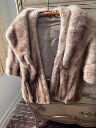 Beautiful Light Mink Short Jacket