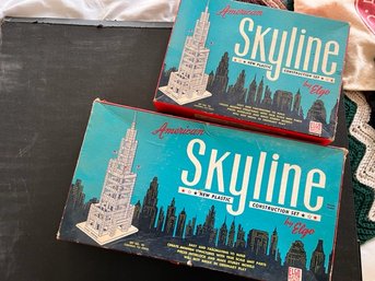 2 Boxes Of  American Skyline New Plastic Construction Set !