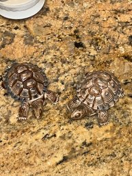 Pair Of Covered Turtle Boxes  Wade Porcelain Made In England