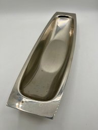 Danish Modern Stainless Steel Bread Holder By Lundtofte