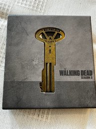 RARE!!!  Walking Dead DVD Season 3 With Key