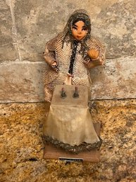 Woman Lighting Shabbat Candles 1960's Figurine