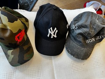 NY Yankees, MTV, And BON JOVI Tour Hat
