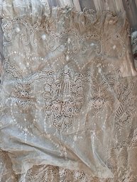 Spectacular Antique Lace Panels 3 All Together