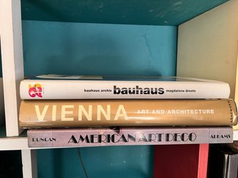 Taschen Bauhaus, Vienna  Art And Architecture Konnenman,  And American Deco Books