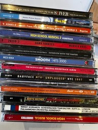Group Of 13 Music From Movies CD's High School Musical, Damn Yankees,  Vampire, Busta Rhymes, MTV Umplugged