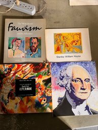 4 Art Books, Fauvism , Michael Clark, Stanley William Hayter,