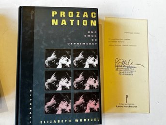 Prozac Nation Danish Edition 6 Copies With Letter From Publisher 6 Copies