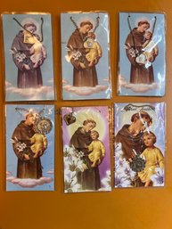 A Group Of 6 St Anthony Hearts Etc