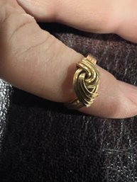 Love Knot Ring, Gold? Unmarked