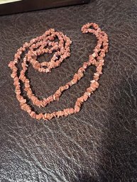 A Coral Necklace Over 18'