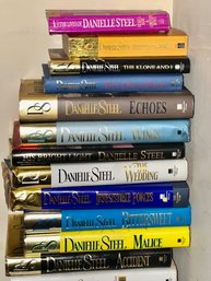 A Group Of 21 Danielle Steele Hardcover, Many First Edition, Books