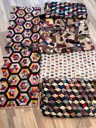 Group Of 5 Quilts AS IS!