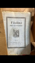 1927 Violin Making Books, Patterns, Tools  Etc See All Photos