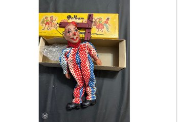 Pelham Puppet Made In England WOW Marionette In Original Box!