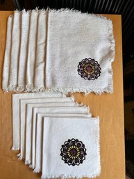 Sets Of 6 Each MCM Napkins And Placemats