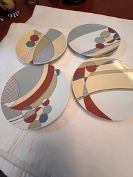 Set Of MOMA Frank Lloyd Wright Dessert/luncheon Plates